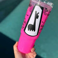 Llama Poison Snowglobe 40 Ounce Acrylic Tumbler